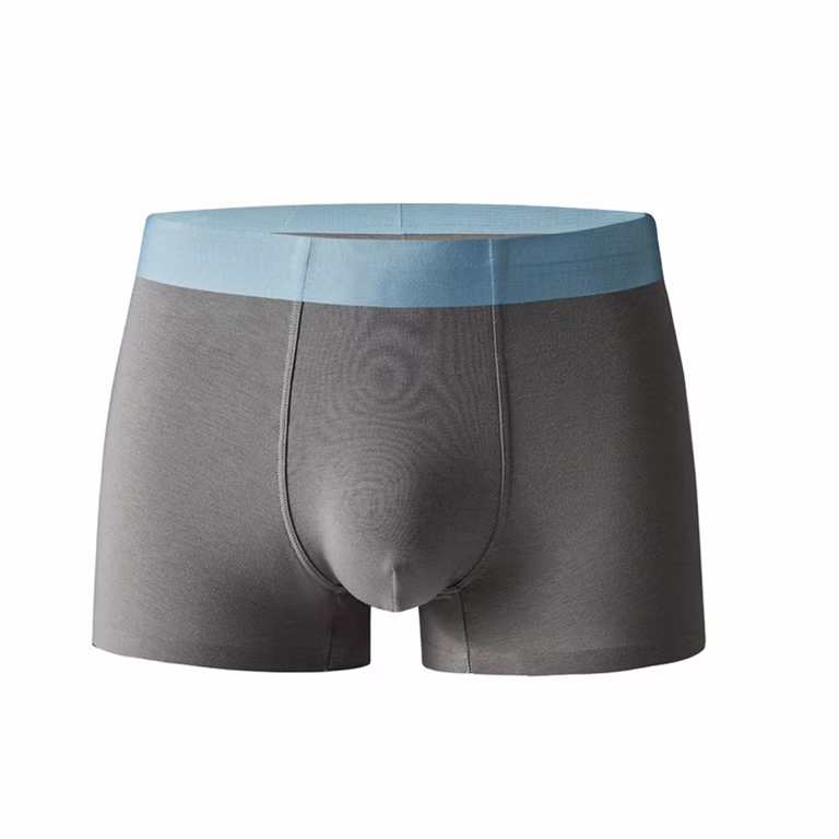 Bonded men's brief with flat seam construction
