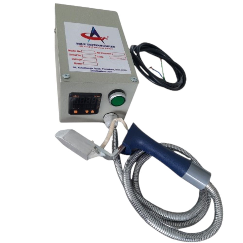 Mini iron with temperature controller for spot bonding and sampling
