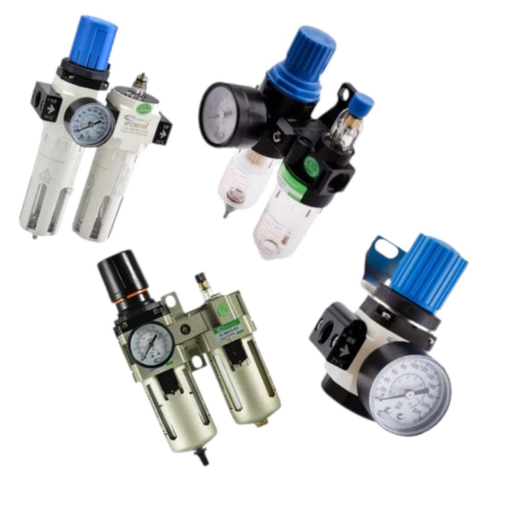 Pneumatic pressure regulators for consistent bonding pressure