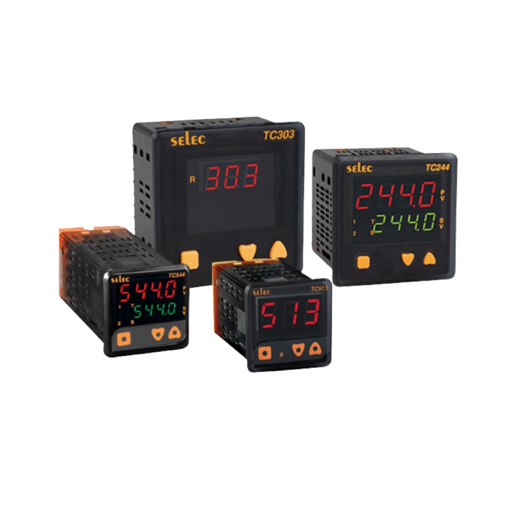 Digital temperature controllers for bonding press parameter setting