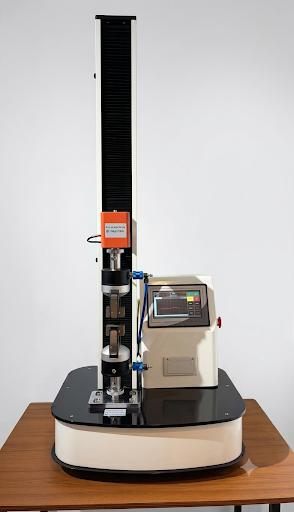 Tensile testing machine for peel strength validation